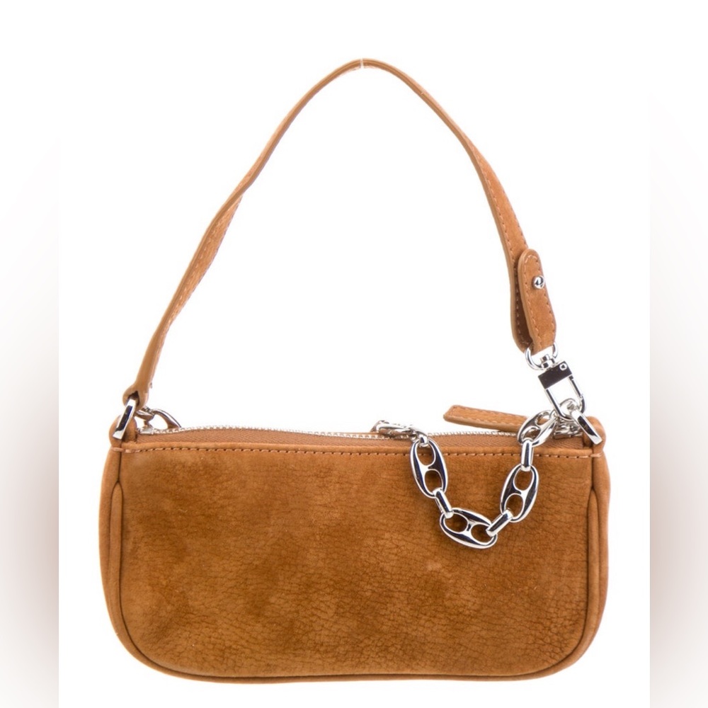 By Far Suede Handle Bag